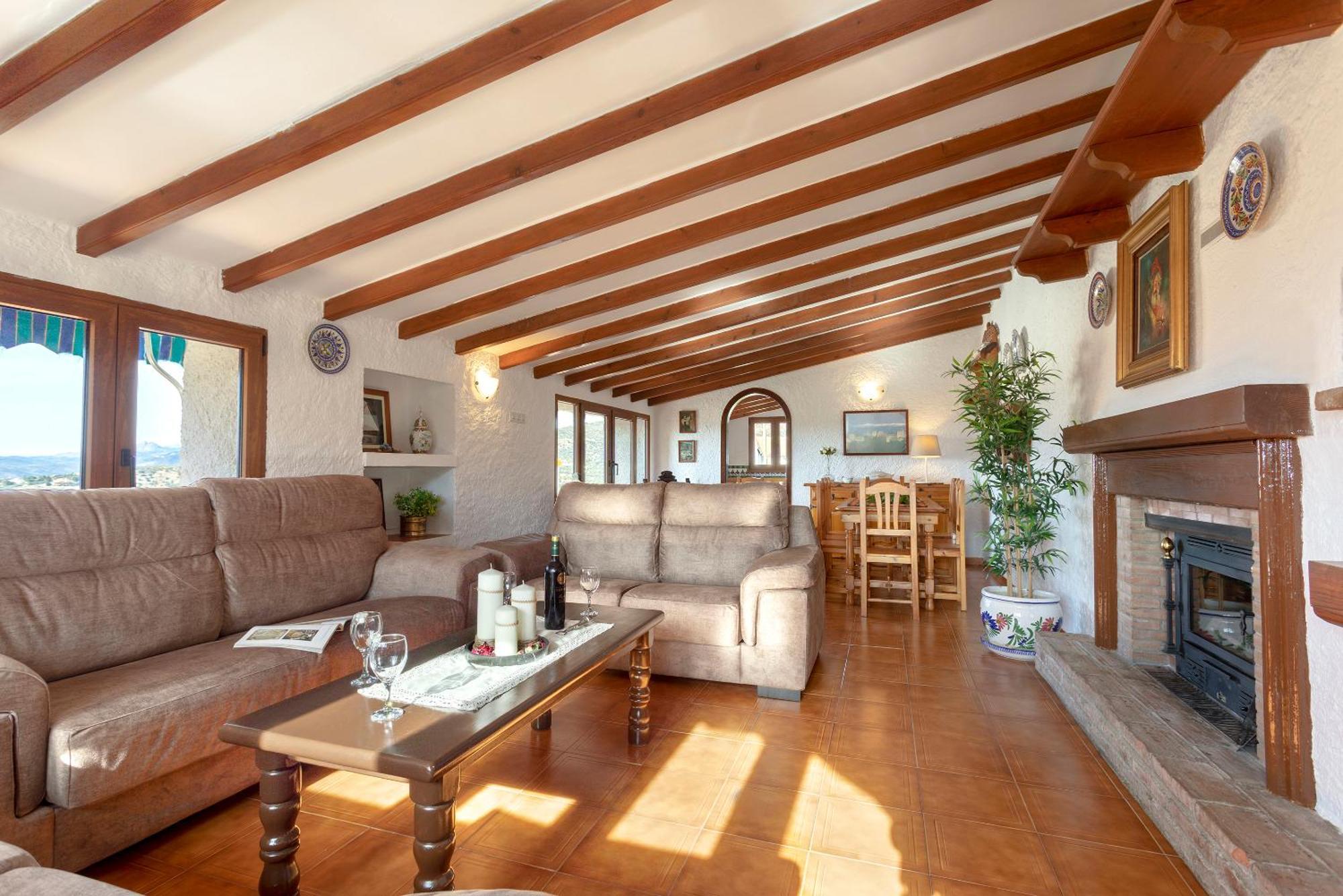 Casa Jardin Del Olivar Con Piscina Privada Alcaucín Dış mekan fotoğraf