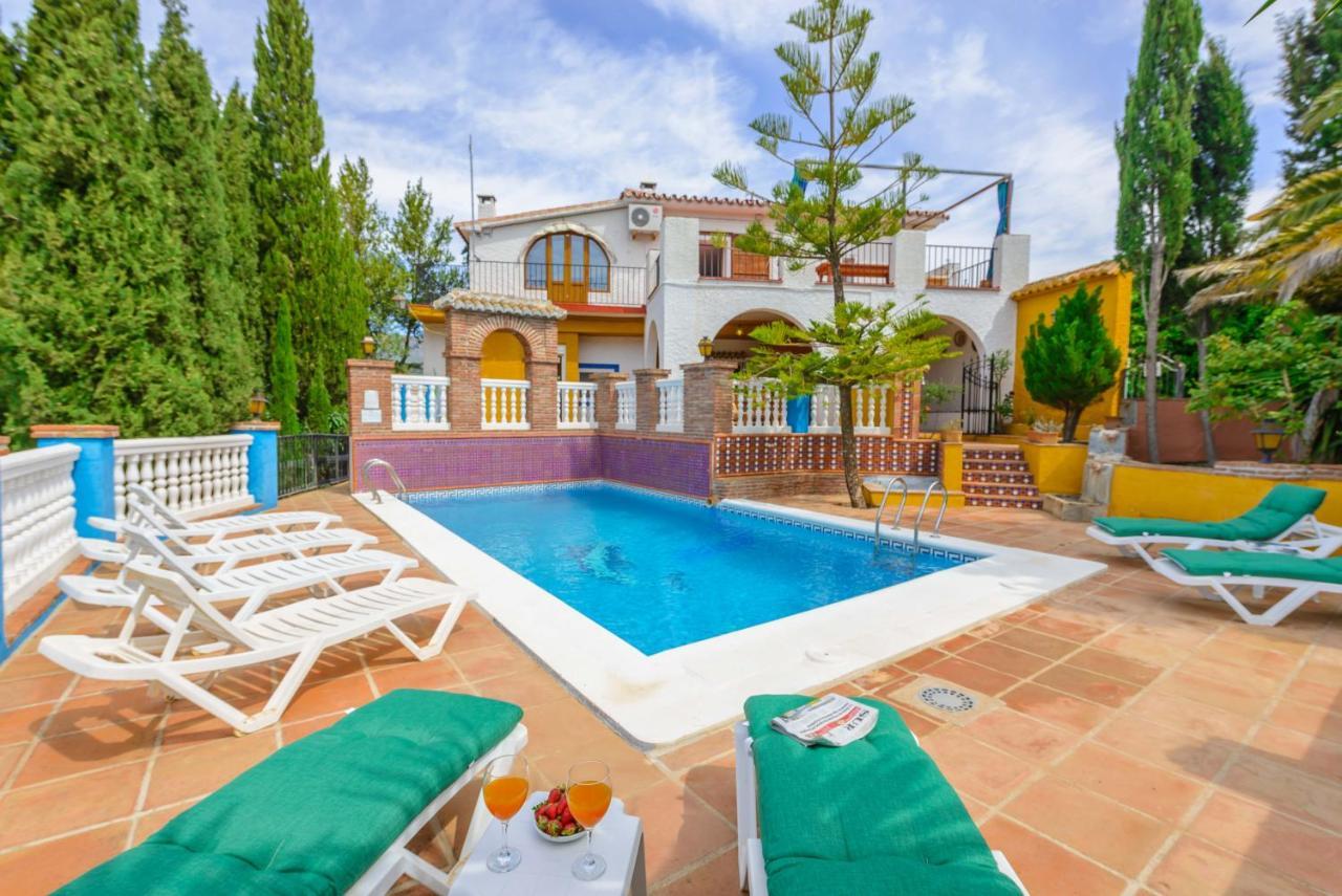 Casa Jardin Del Olivar Con Piscina Privada Alcaucín Dış mekan fotoğraf