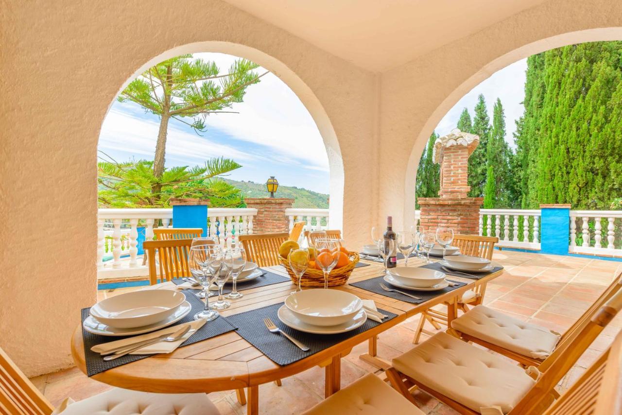 Casa Jardin Del Olivar Con Piscina Privada Alcaucín Dış mekan fotoğraf